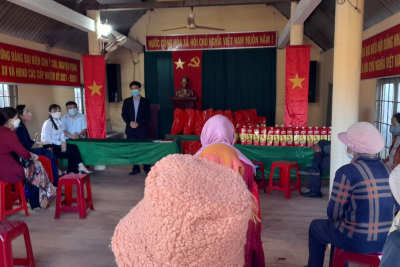 Các hoạt động tặng quà hộ nghèo, gia đình khó khăn trong dịp Tết Nguyên Đán Nhâm Dần 2022