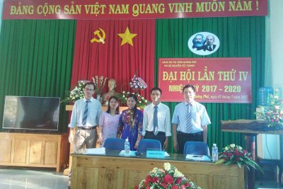 Đại Hội Chi Bộ Trường Thcs Nguyễn Tất Thành Nhiệm Kỳ 2017 – 2020