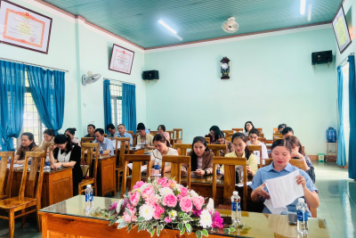 HỘI NGHỊ BAN ĐẠI DIỆN CHA MẸ HỌC SINH TRƯỜNG THCS NGUYỄN TẤT THÀNH NĂM HỌC 2025-2026