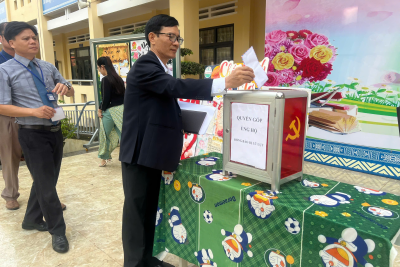 Liên đội Trường THCS Nguyễn Tất Thành tổ chức tổng kết và trao thưởng các hoạt động chào mừng Ngày Nhà giáo Việt Nam 20/11
